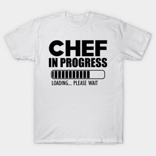 Chef in progress loading T-Shirt